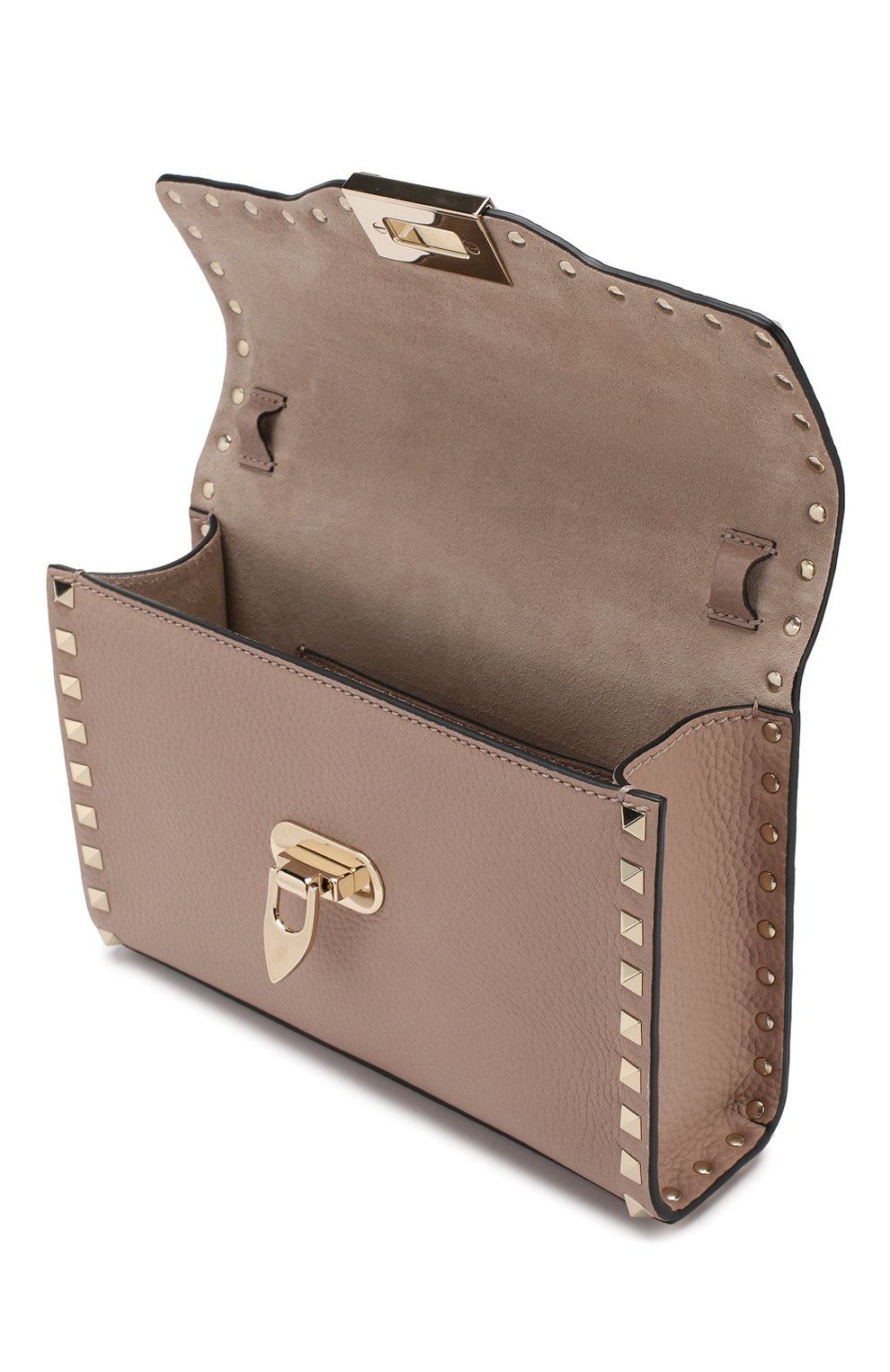 Сумка rockstud medium VALENTINO бежевого цвета по цене 193000 руб., арт. RW2B0181/VSH, фото 4 Сумка rockstud medium VALENTINO, арт. RW2B0181/VSH, фото 4