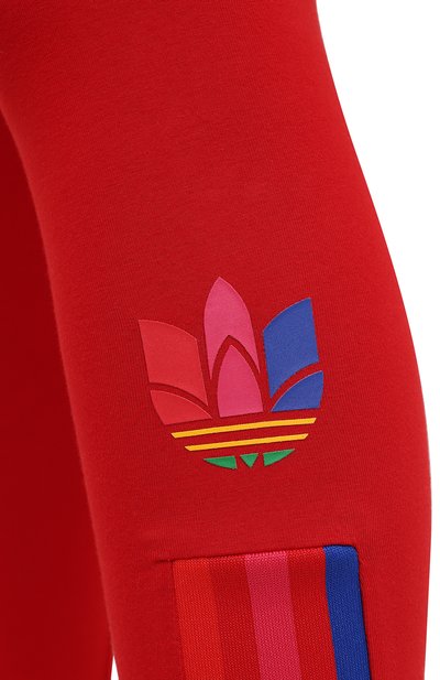 Хлопковые легинсы ADIDAS ORIGINALS, арт. GD2240, фото 5