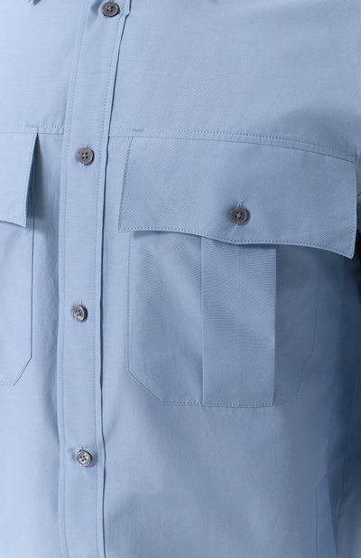 Рубашка из хлопка и шелка EMPORIO ARMANI, арт. EM001530/AF14190, фото 5