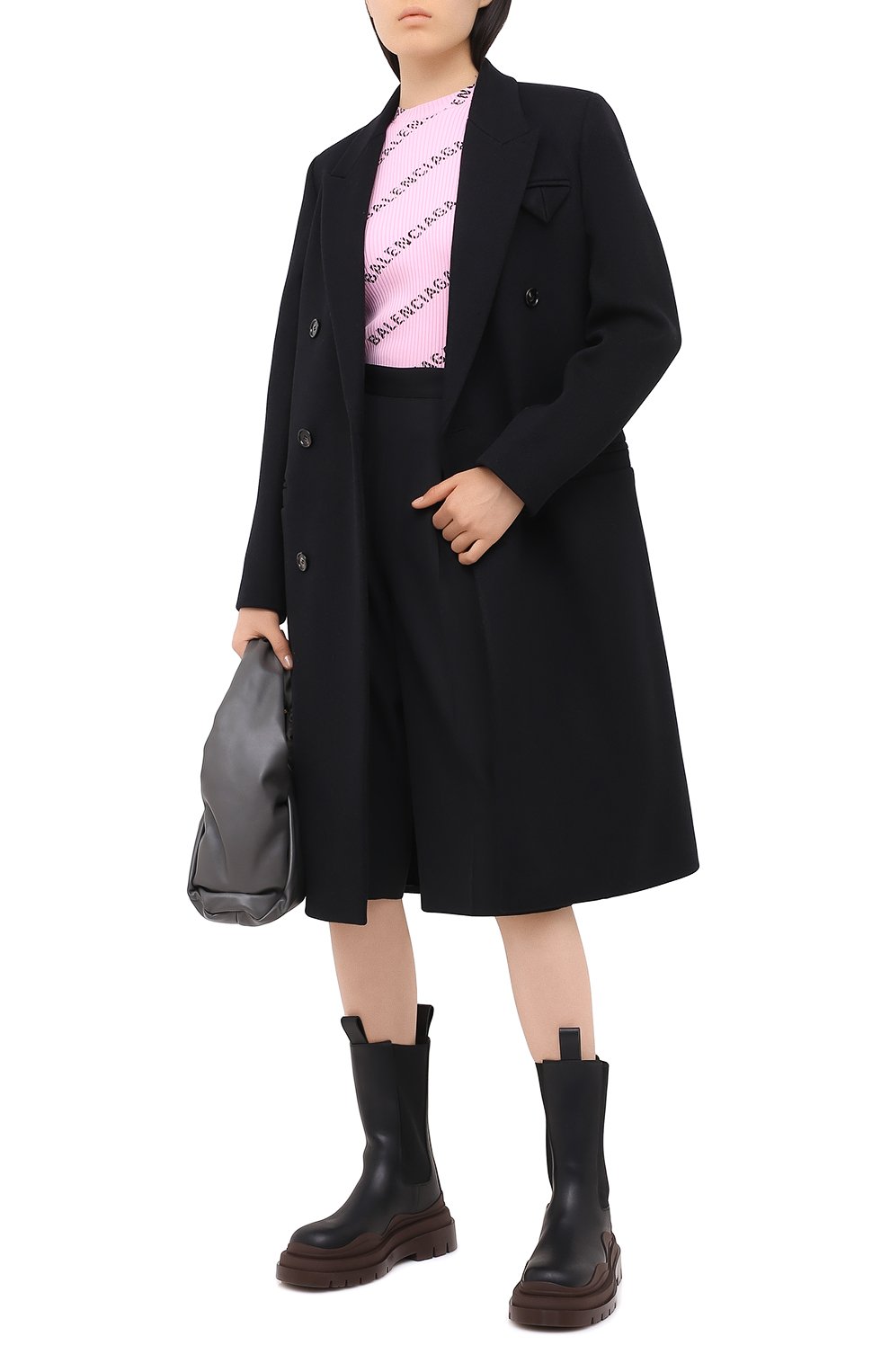 Пуловер с логотипом бренда BALENCIAGA, арт. 570844/T6140, фото 2