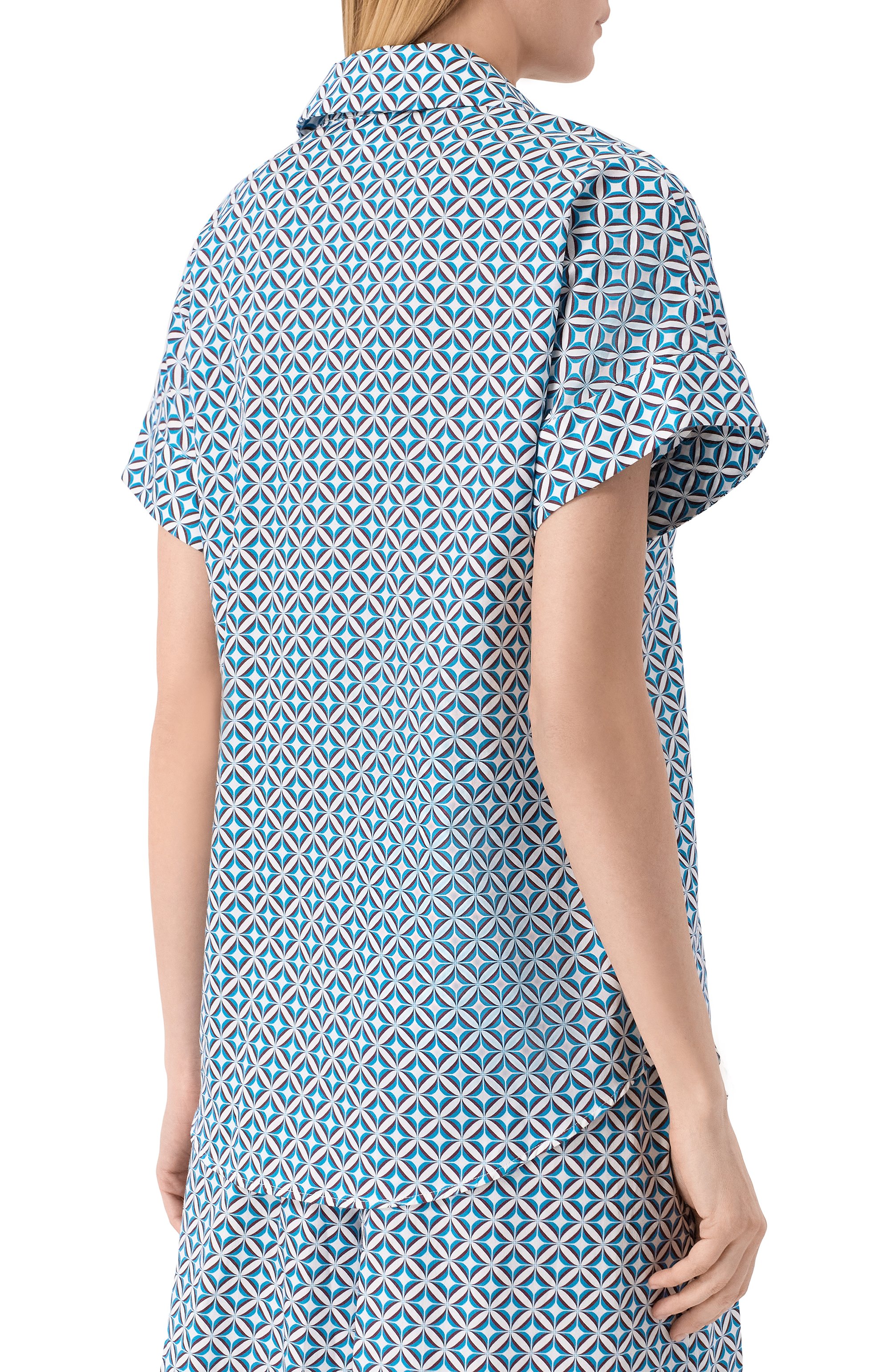 Хлопковая рубашка MAX MARA, арт. BCHCREA 261611101, фото 4