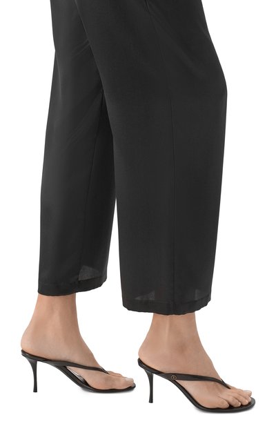 Женские кожаные мюли sue 75 SAINT LAURENT, арт. 860795/AAF2R