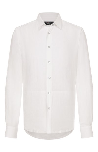 Мужская льняная рубашка KITON, арт. UMCBUBAH0928601