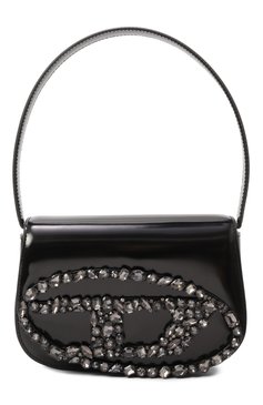 Женская сумка 1dr DIESEL черного цвета, арт. X08396/P8036 | Фото 1 (Материал: Натуральная кожа; Размер: mini; Ремень/цепочка: На ремешке)