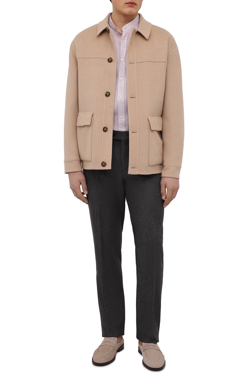 Замшевые пенни-лоферы BRUNELLO CUCINELLI, арт. MZUCCLB872, фото 2