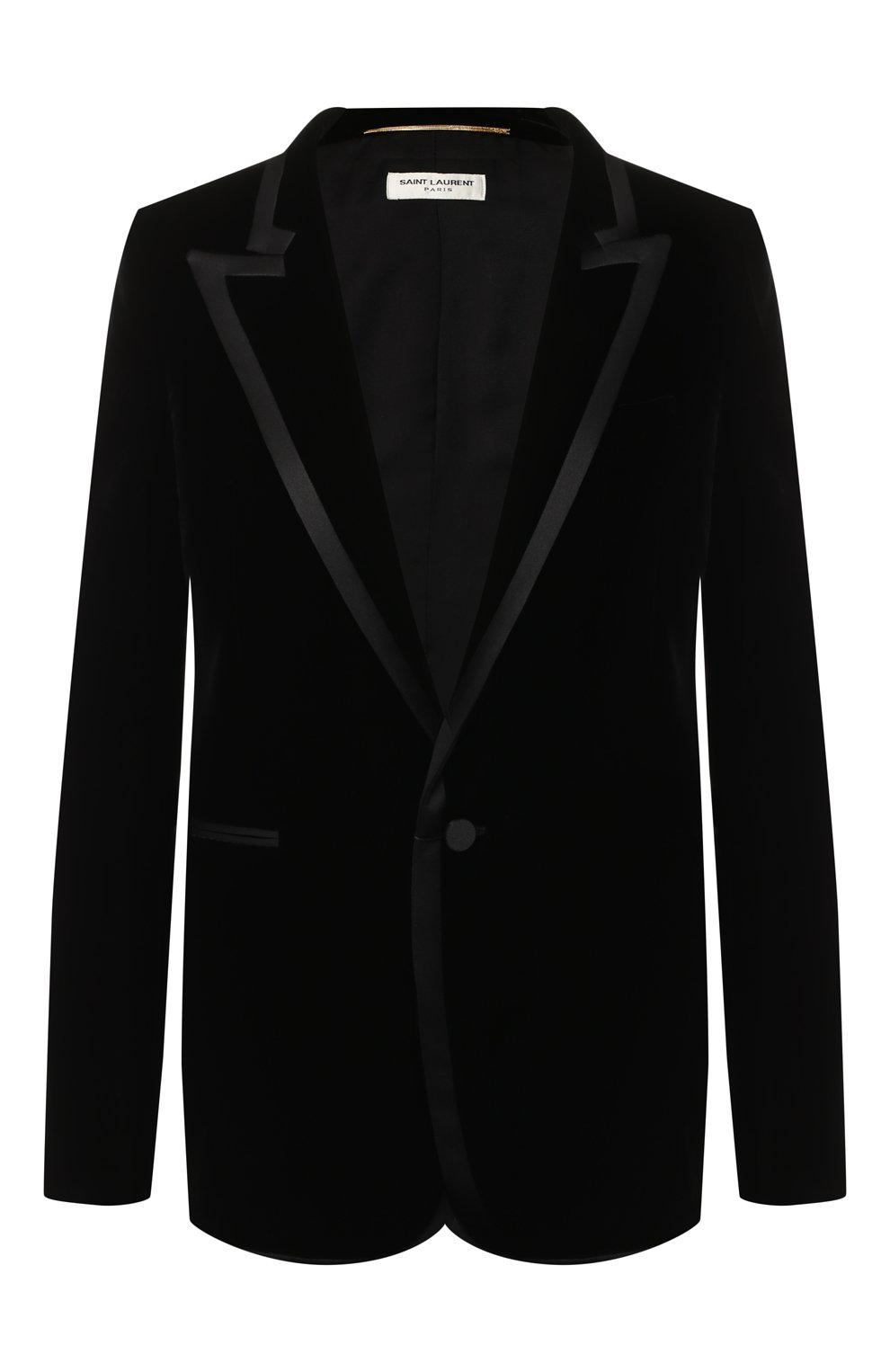 Приталенный бархатный жакет SAINT LAURENT, арт. 534246/Y525R, фото 1