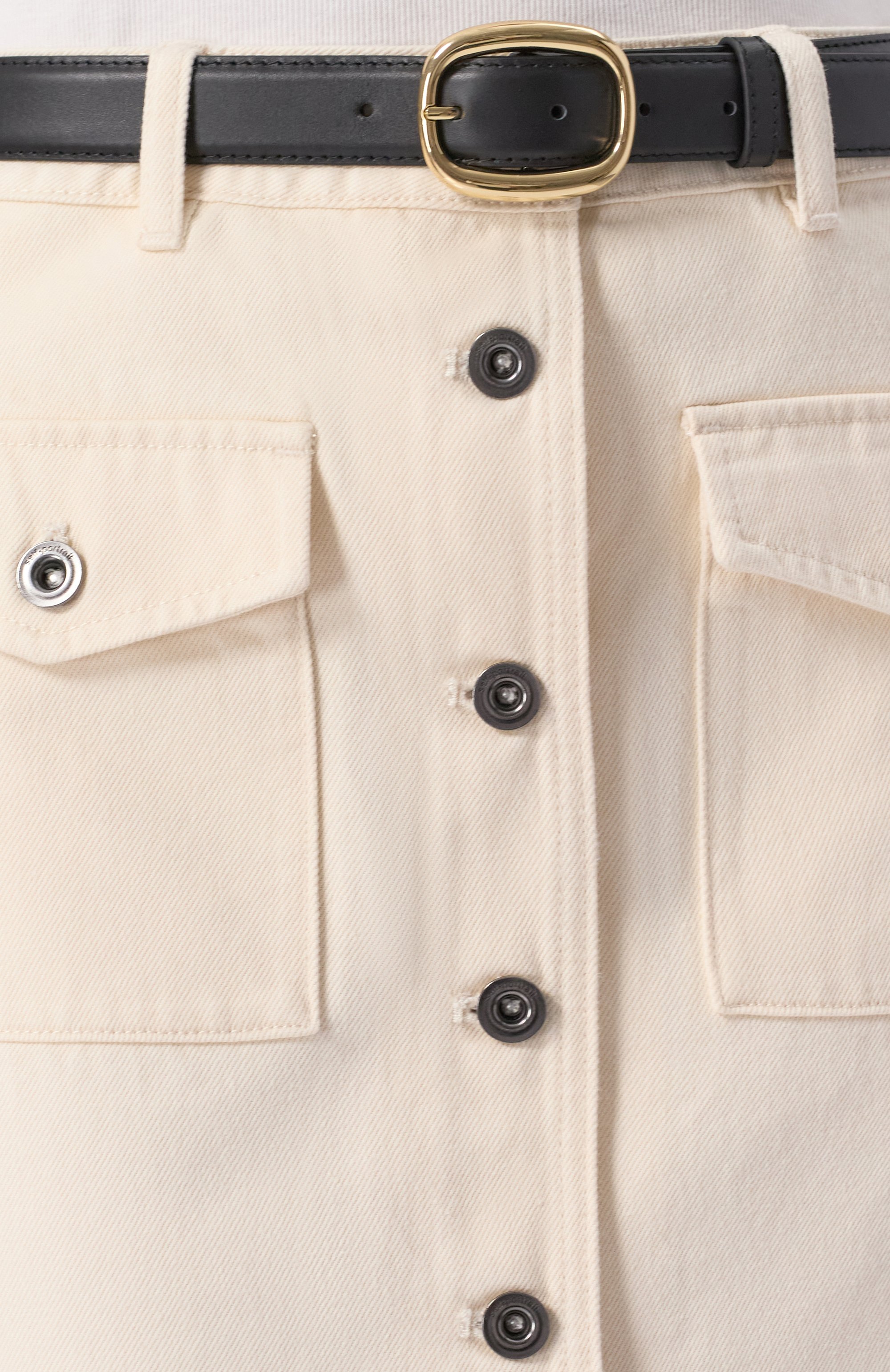 Джинсовая юбка SELF-PORTRAIT, арт. SS25812MSKC, фото 5