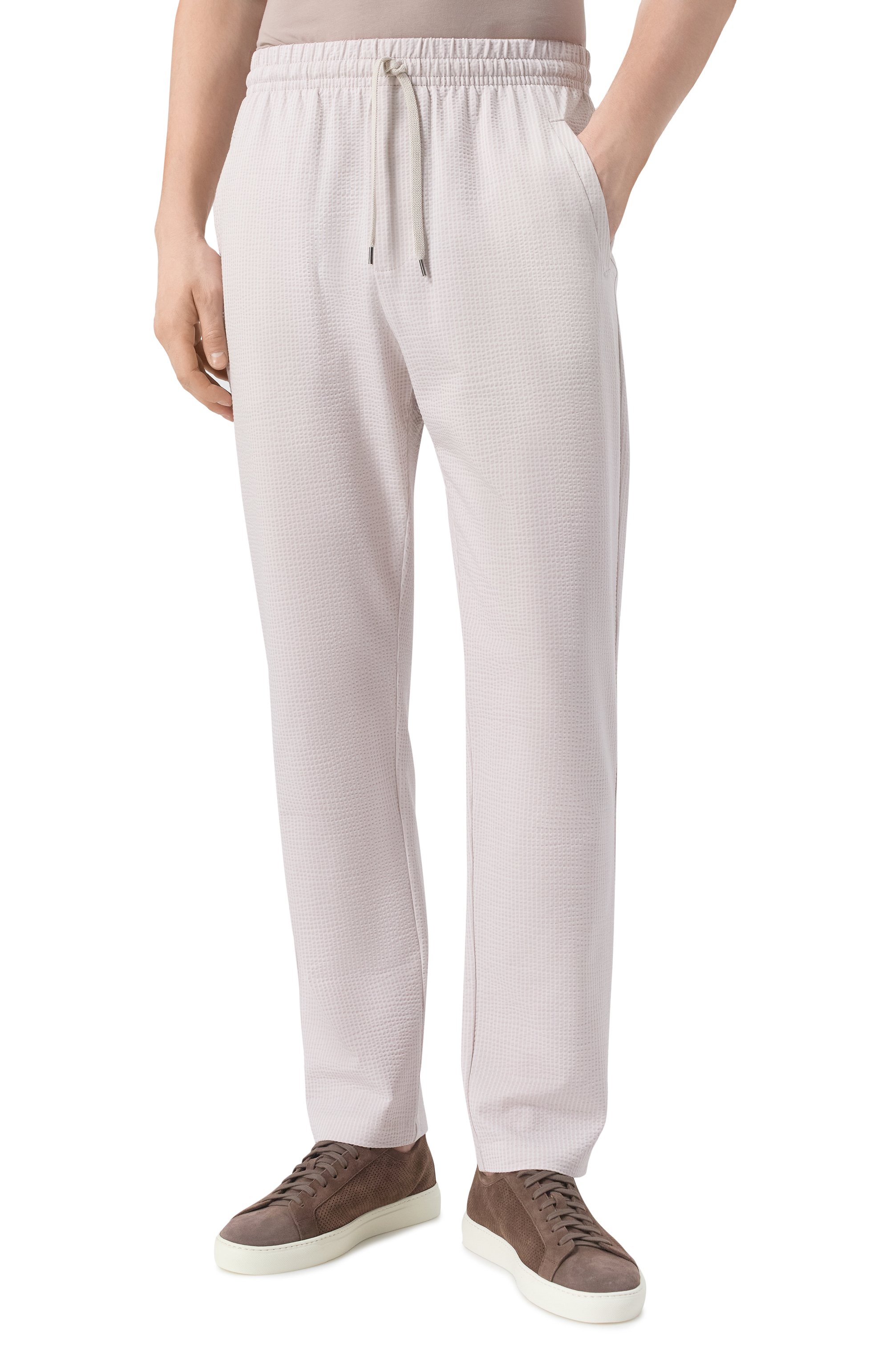 Хлопковые брюки HARRIS WHARF LONDON, арт. C7016PYG, фото 3