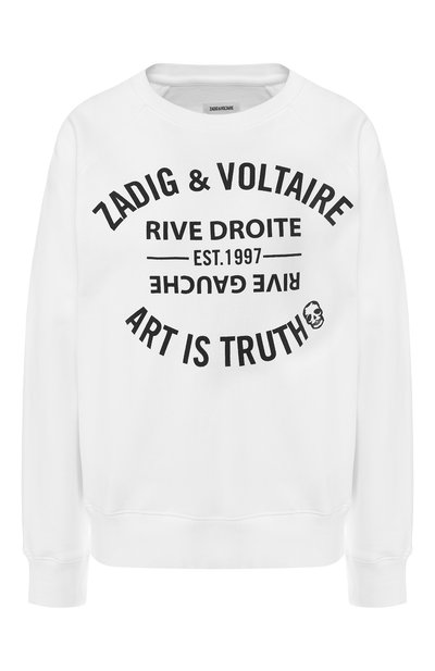 Женский хлопковый свитшот ZADIG AND VOLTAIRE, арт. SHTN7101F
