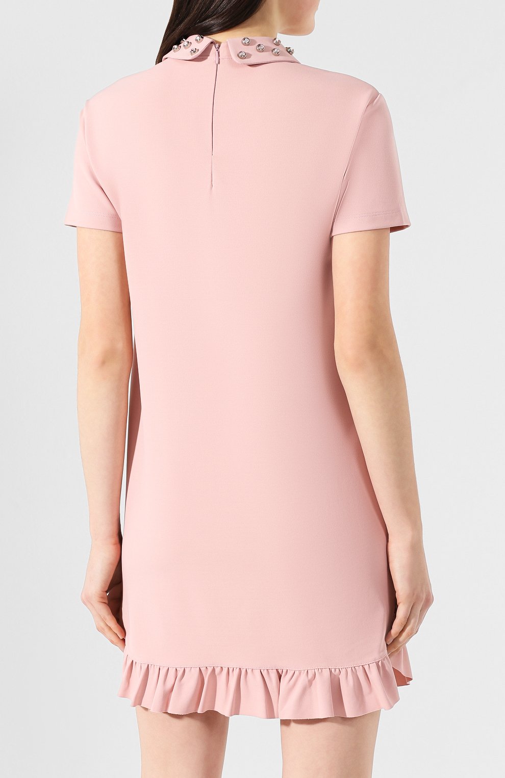 Платье с декоративной отделкой REDVALENTINO, арт. RR3MJ00A/NXU, фото 4
