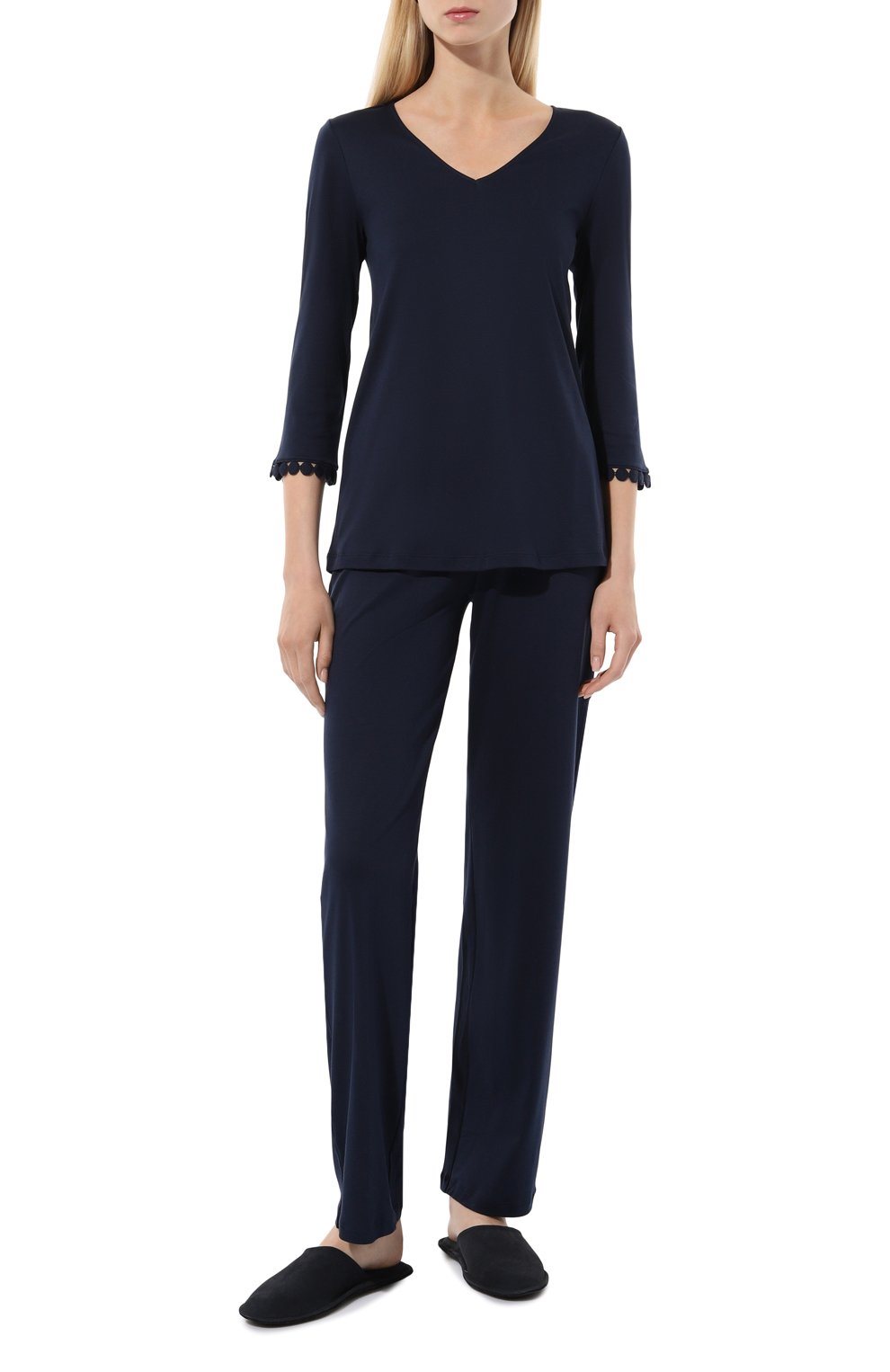 Хлопковая пижама HANRO, арт. 074934, фото 2