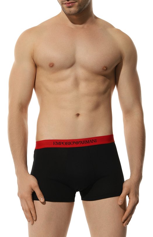 Комплект из трех боксеров Emporio Armani 111625/4F722 Красный  111625/4F722 Фото 6