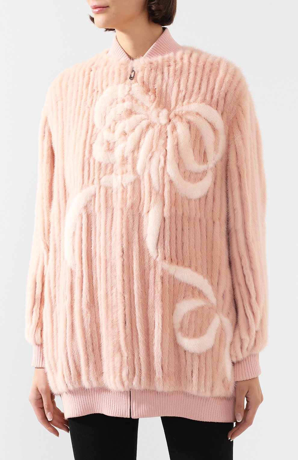 Шуба из меха норки FENDI, арт. FNF54I AMLV, фото 3