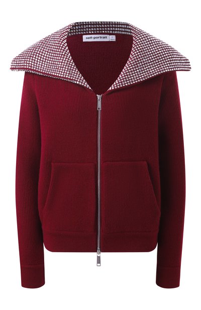 Женский кардиган с отделкой стразами SELF-PORTRAIT, арт. RS25117J