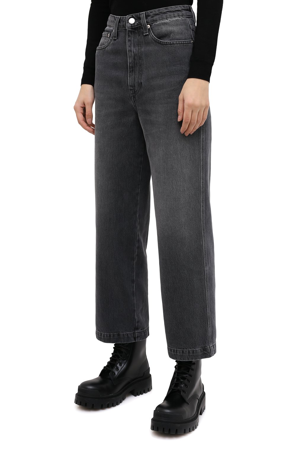 Джинсы NANUSHKA, арт. JANE_WASHED GREY_RIGID DENIM, фото 3