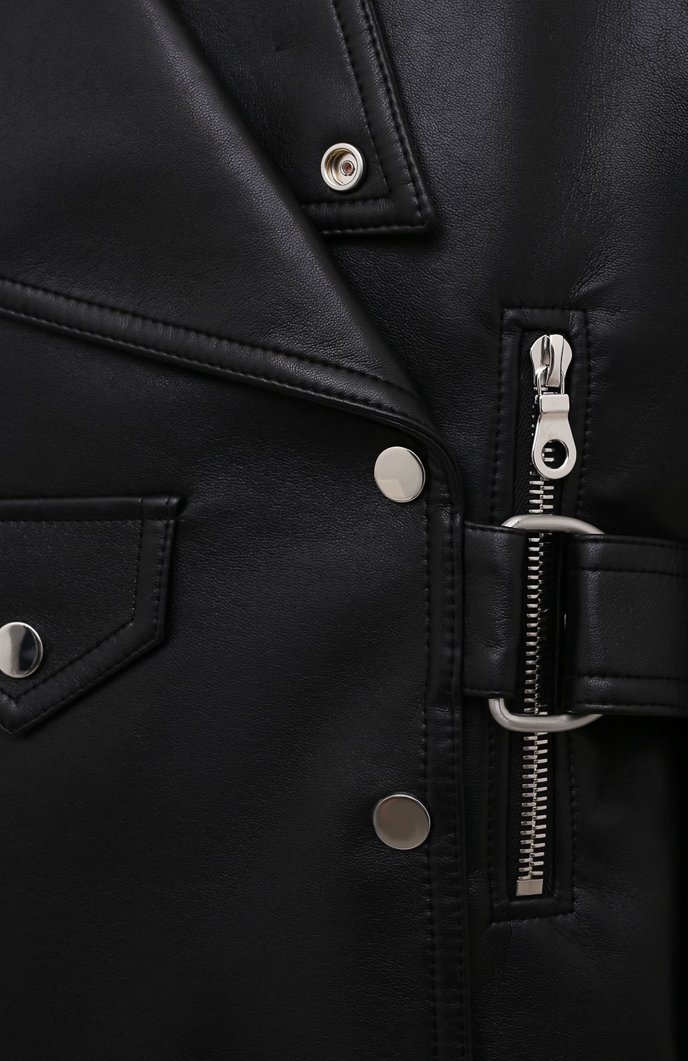 Куртка NANUSHKA черного цвета по цене 113000 руб., арт. NW21PF0W00199, фото 5 Куртка NANUSHKA, арт. NW21PF0W00199, фото 5