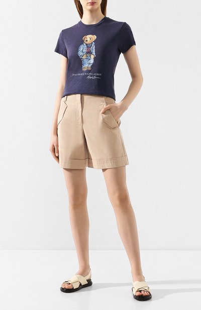 Хлопковая футболка POLO RALPH LAUREN, арт. 211785567, фото 2