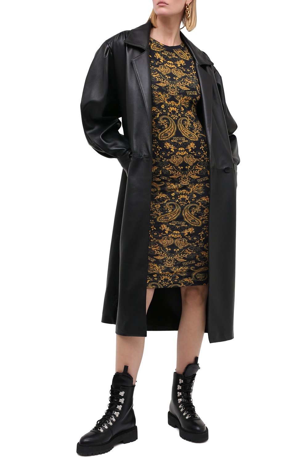 Платье из вискозы VERSACE JEANS COUTURE, арт. D2HZA431-ZDP938 PRINT/S0840, фото 2