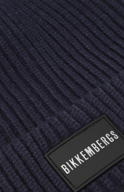Шапка DIRK BIKKEMBERGS темно-синего цвета по цене 4295 руб., арт. BKCP01197KU, фото 3 Шапка DIRK BIKKEMBERGS, арт. BKCP01197KU, фото 3