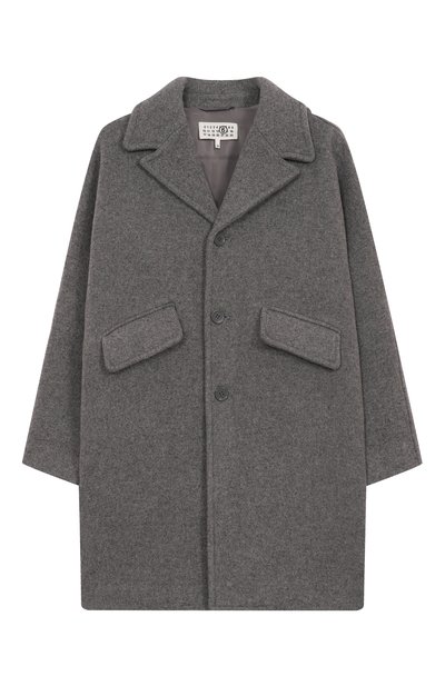 Шерстяное пальто MM6, арт. M60833/MM00W