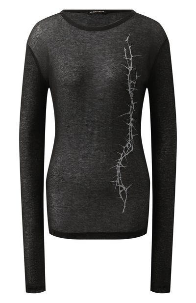Женская хлопковый лонгслив ANN DEMEULEMEESTER, арт. 2402-W-JTS12-35-FA434-099