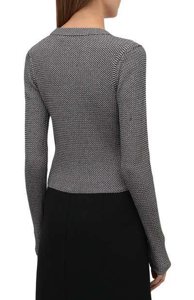 Кардиган из шелка и хлопка PROENZA SCHOULER WHITE LABEL, арт. WL2147697-KS058, фото 4
