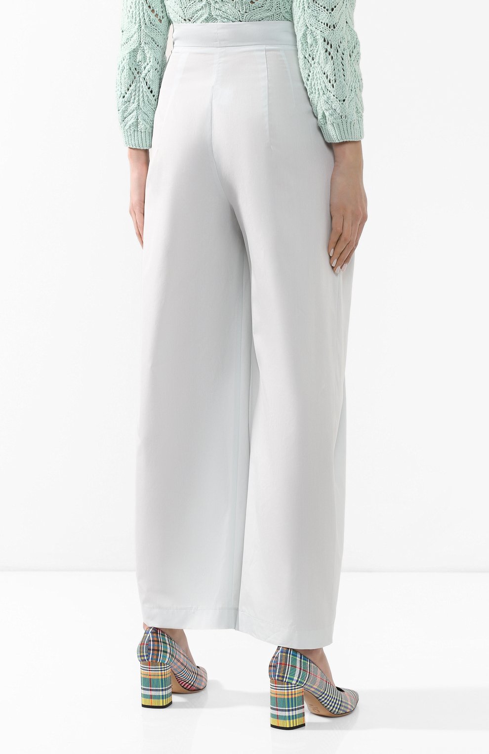 Хлопковые брюки VIKA GAZINSKAYA, арт. SS19-1721, фото 4
