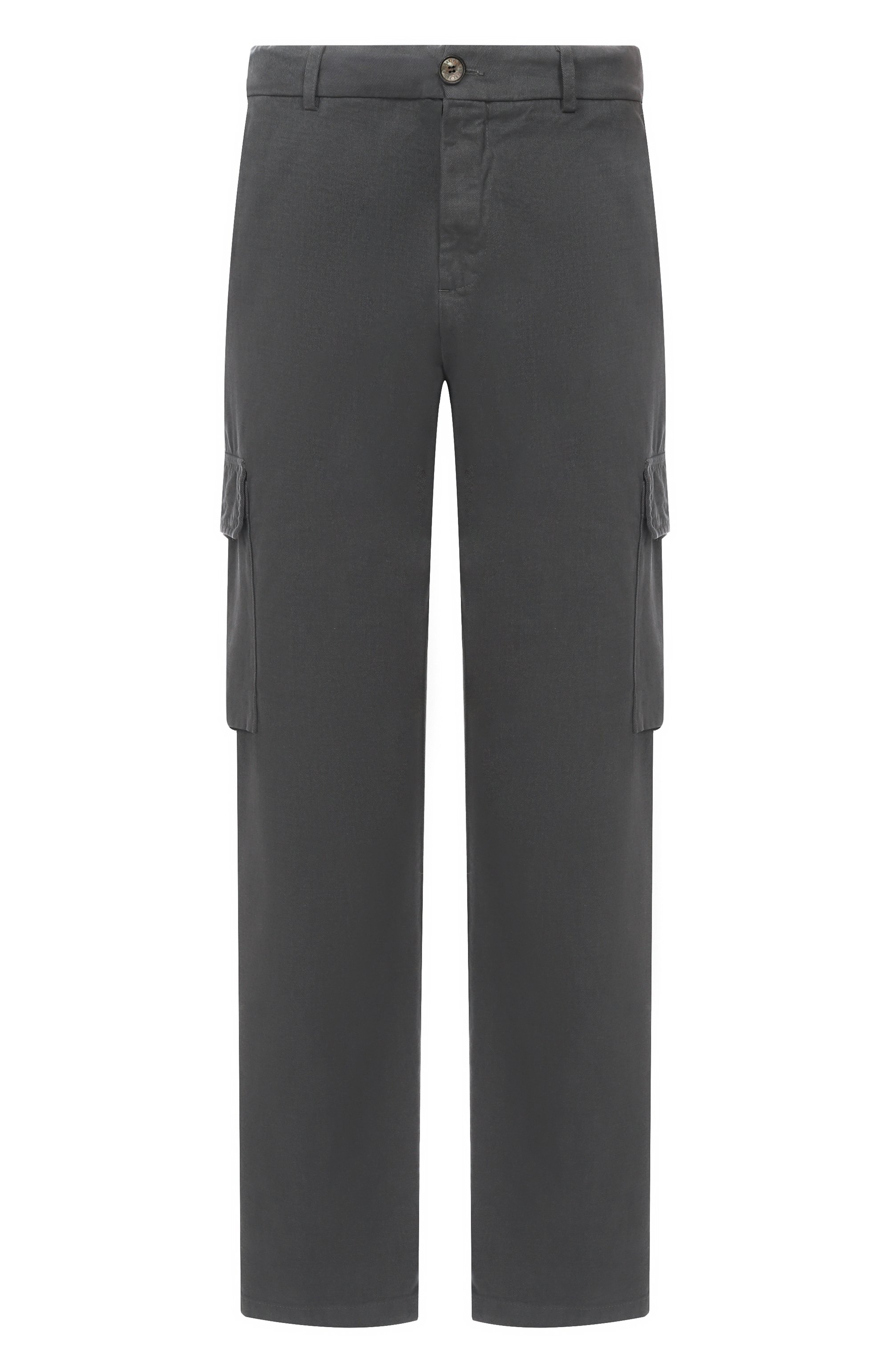 Брюки-карго из хлопка и кашемира PAUL&SHARK, арт. 15314064, фото 1