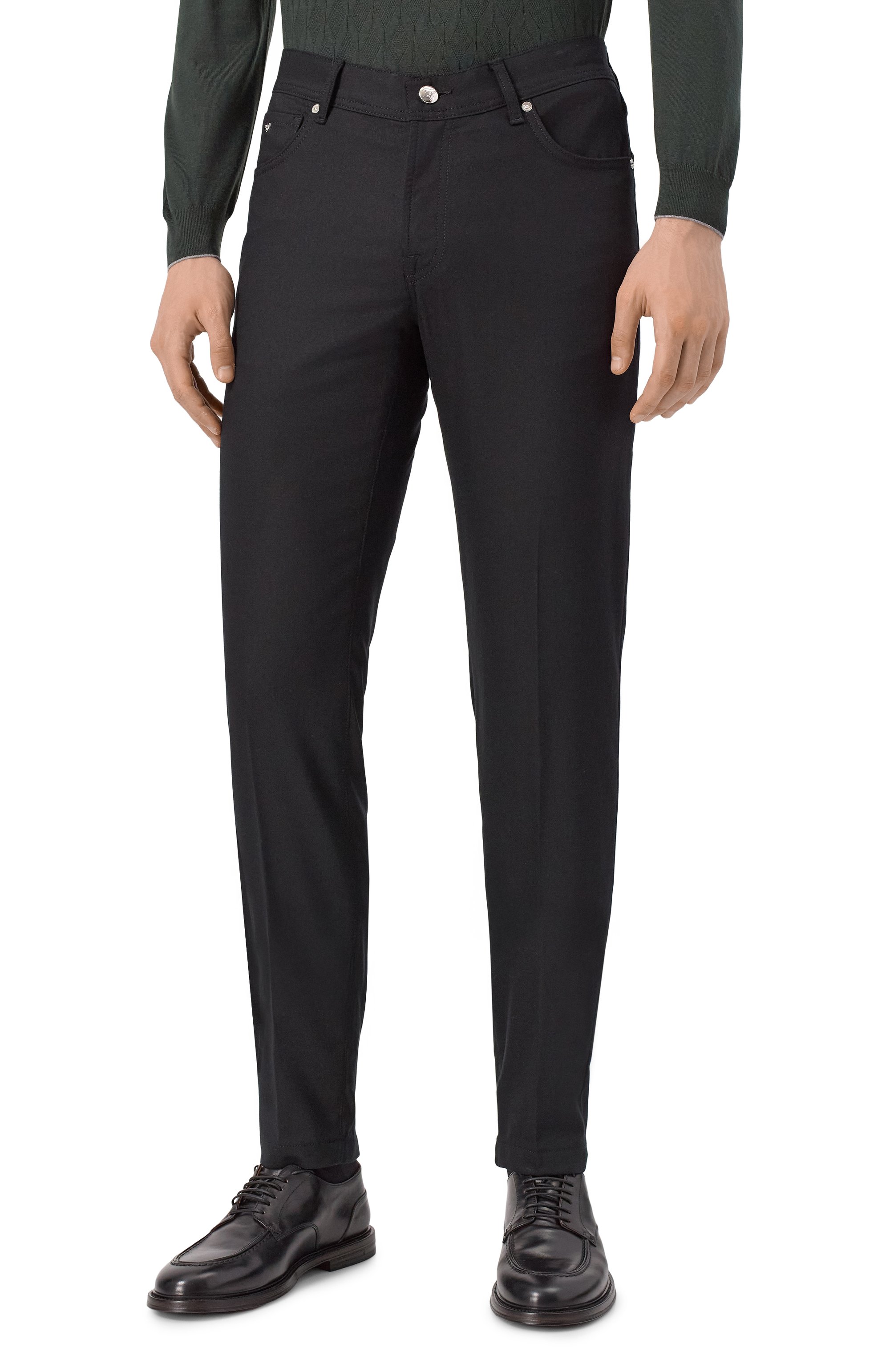 Брюки из шерсти и кашемира MARCO PESCAROLO, арт. NERAN0M/5229, фото 3