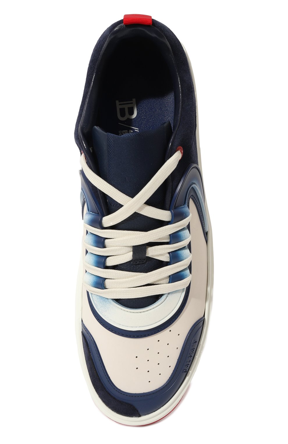 Кожаные кеды b-skate BALMAIN, арт. XM4VI292LHSC, фото 6