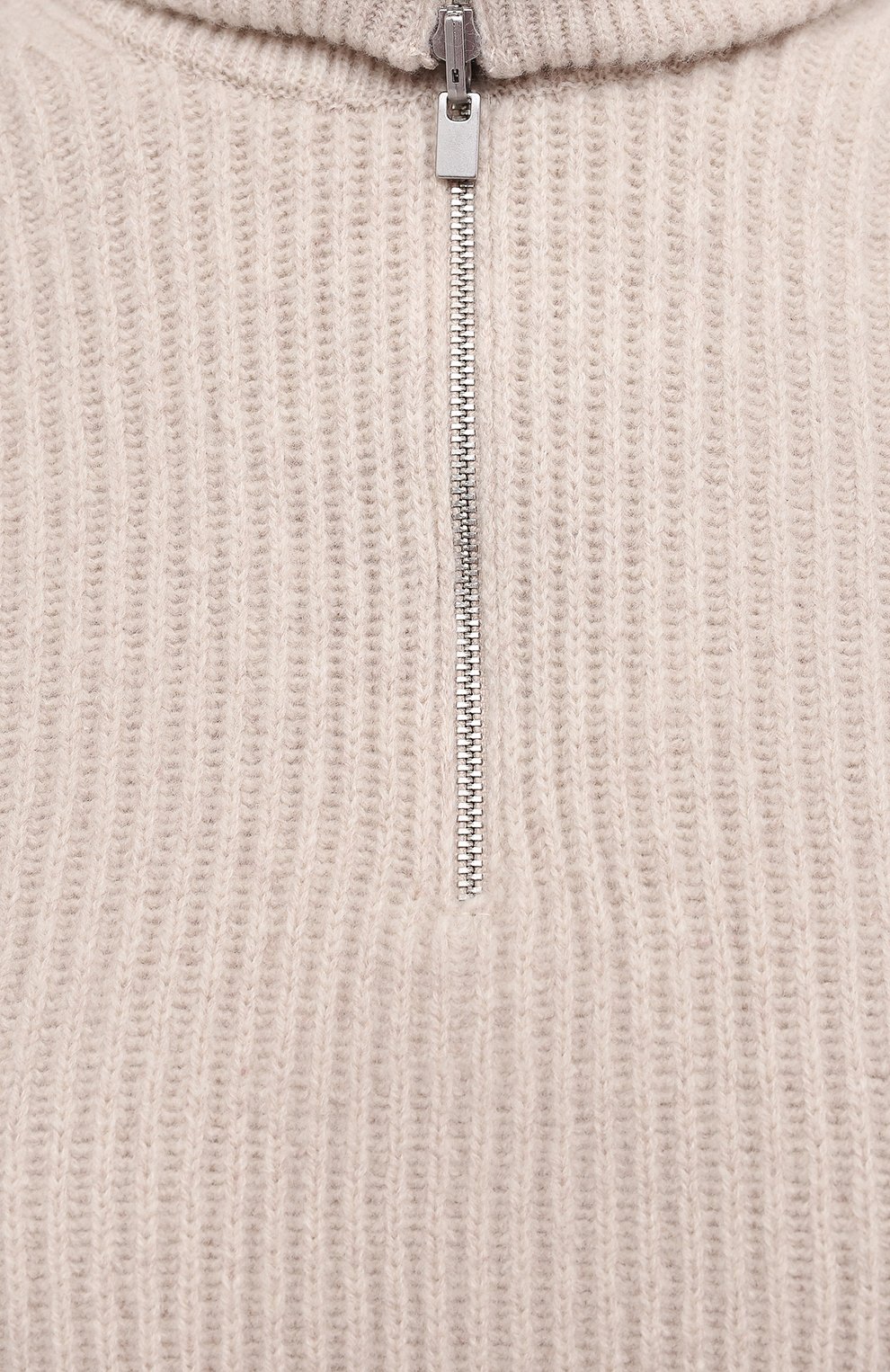 Свитер из шерсти и кашемира VINCE светло-серого цвета по цене 48850 руб., арт. V697178548, фото 5 Свитер из шерсти и кашемира VINCE, арт. V697178548, фото 5