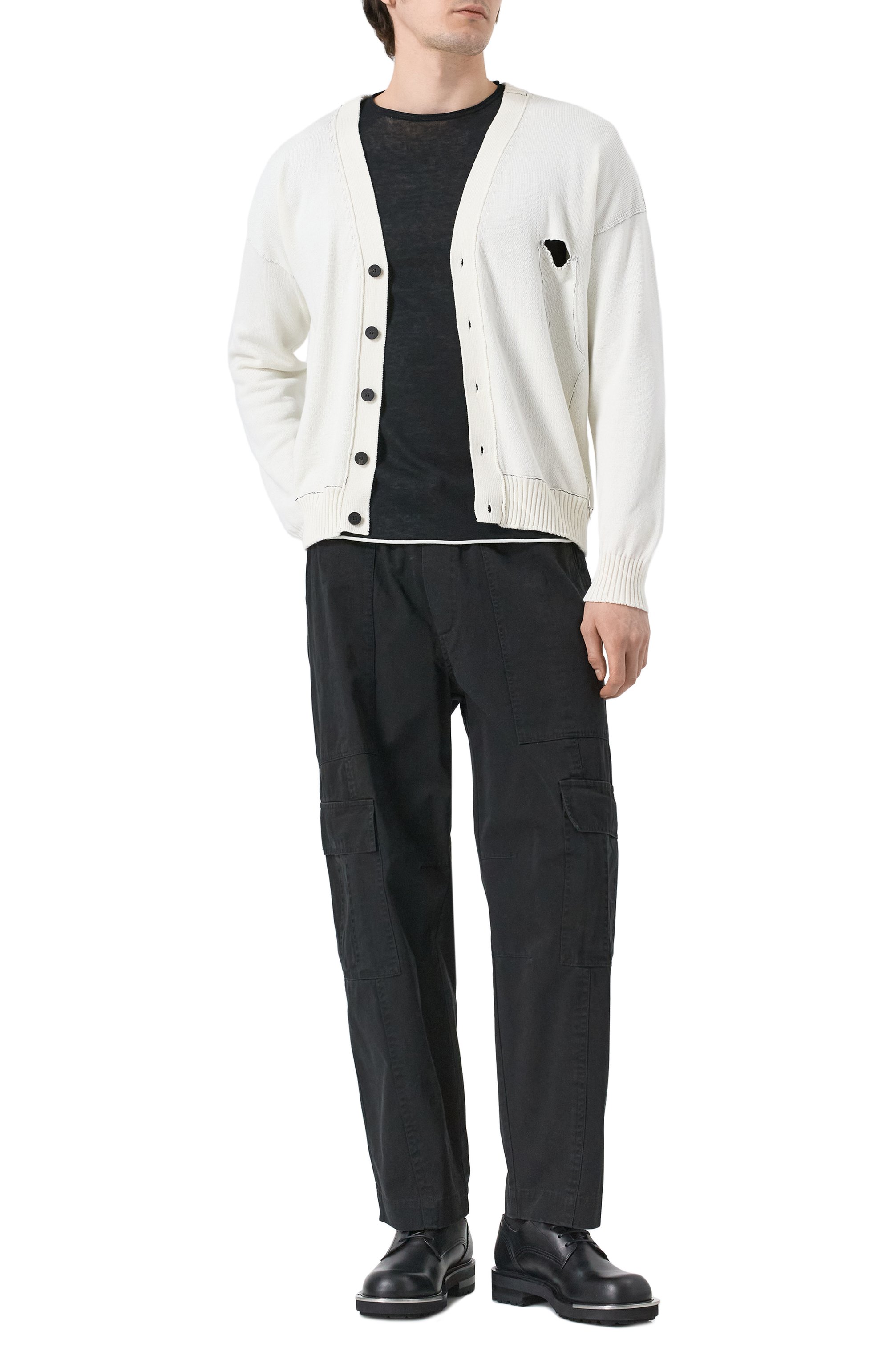 Хлопковый кардиган ISABEL BENENATO, арт. UK12S25, фото 2