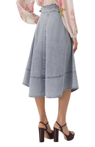 Джинсовая юбка ZIMMERMANN, арт. 6382SC26R, фото 4