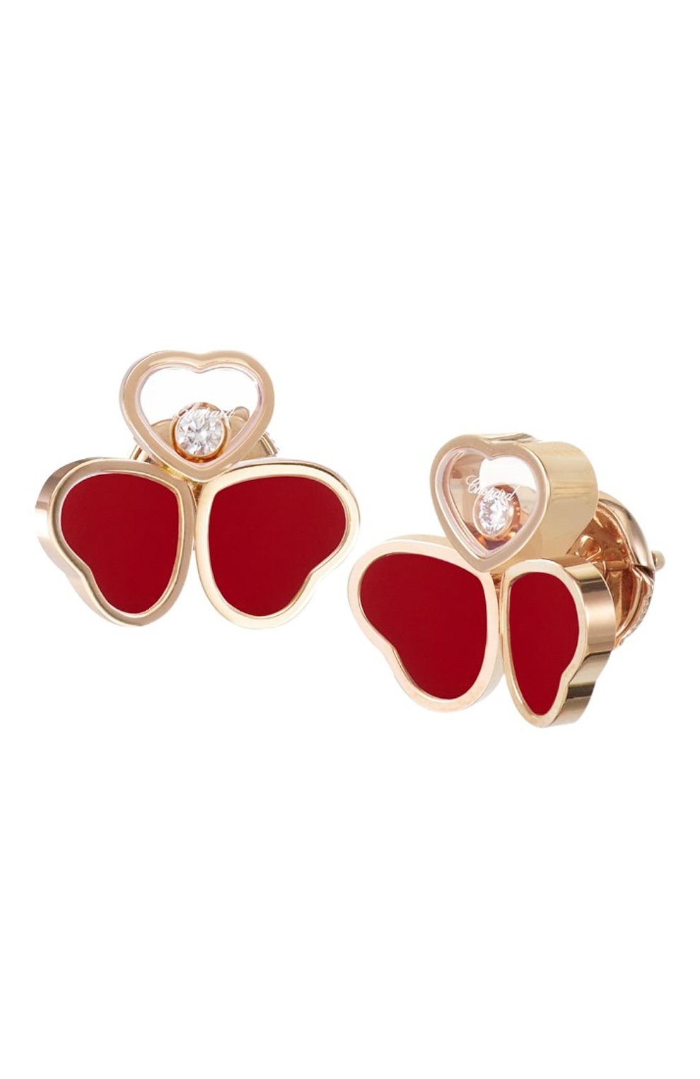 Серьги happy hearts wings CHOPARD, арт. 83A083-5801, фото 1