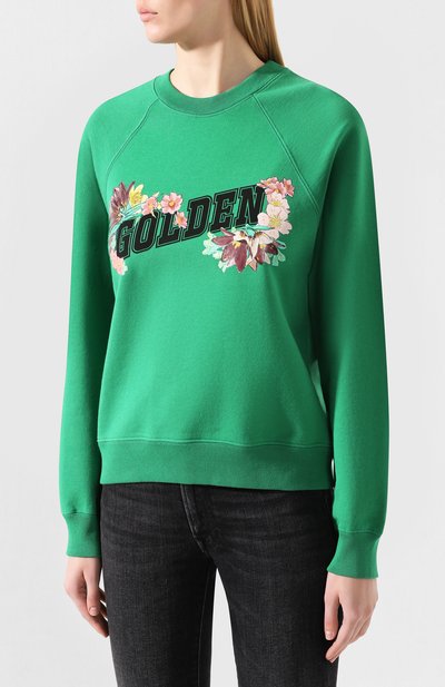 Хлопковый свитшот GOLDEN GOOSE DELUXE BRAND, арт. G35WP031.K9, фото 3