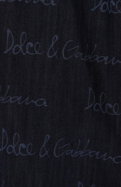 Джинсовые шорты DOLCE & GABBANA темно-синего цвета по цене 45900 руб., арт. L43Q59/LDC87/8-14, фото 3 Джинсовые шорты DOLCE & GABBANA, арт. L43Q59/LDC87/8-14, фото 3