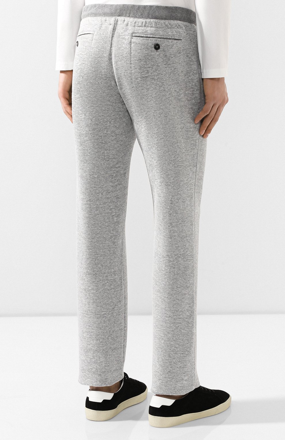 Спортивный костюм из смеси хлопка и льна CAPOBIANCO, арт. 6MT04.MA00., фото 5