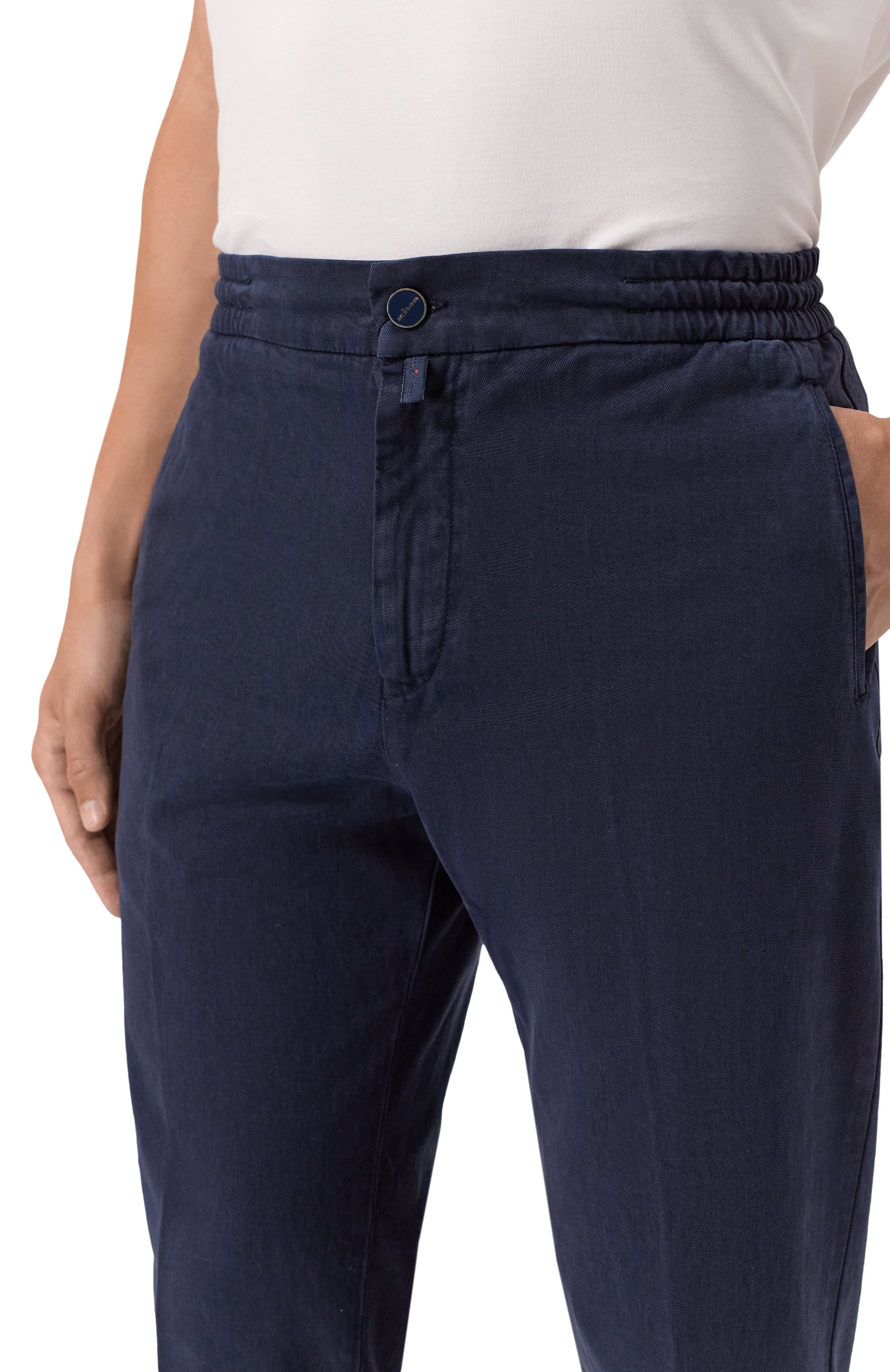 Брюки из лиоцелла и хлопка KITON, арт. UPLACRK0106H02, фото 5