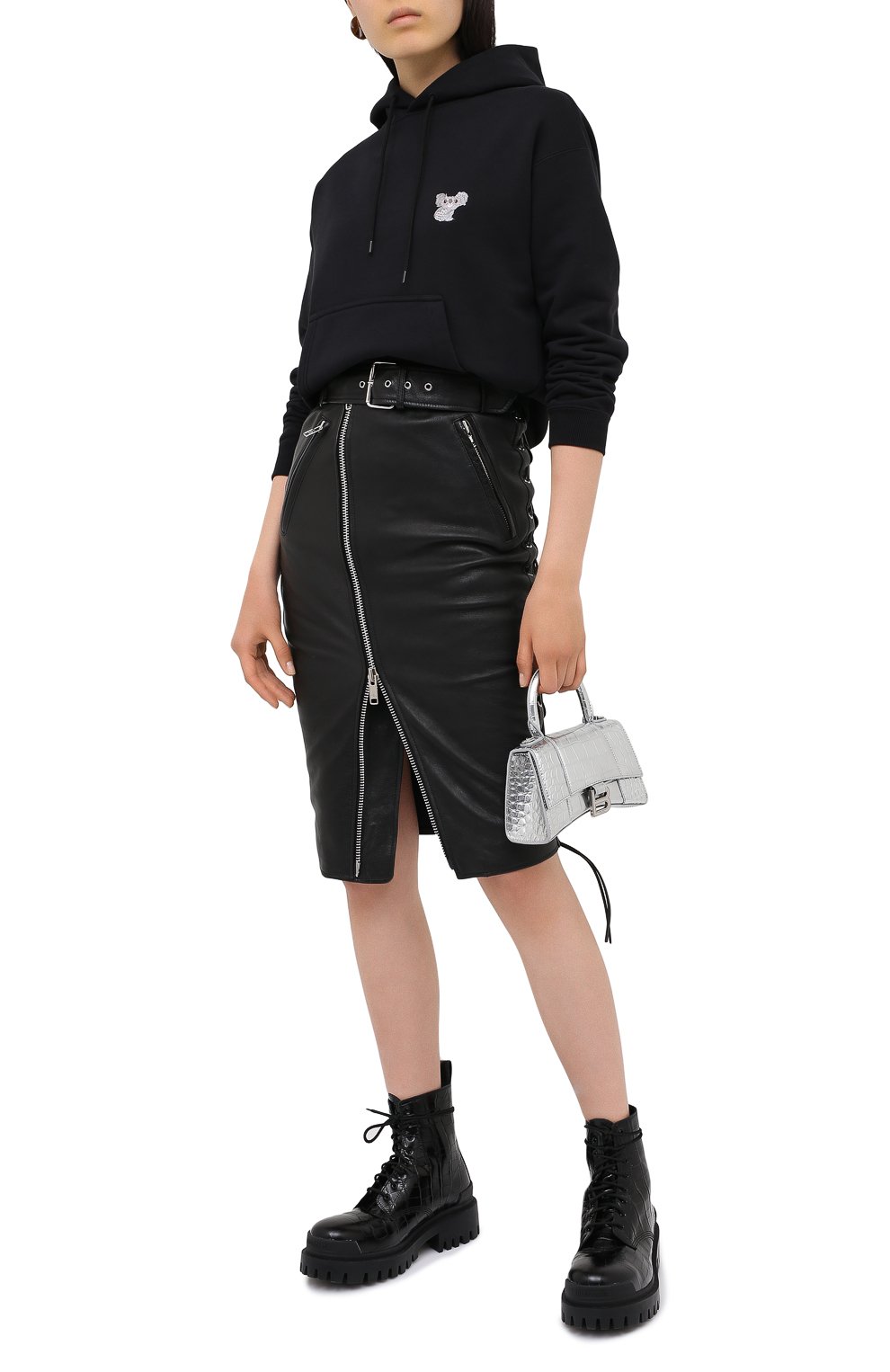 Хлопковое худи BALENCIAGA, арт. 612959/TIVD2, фото 2