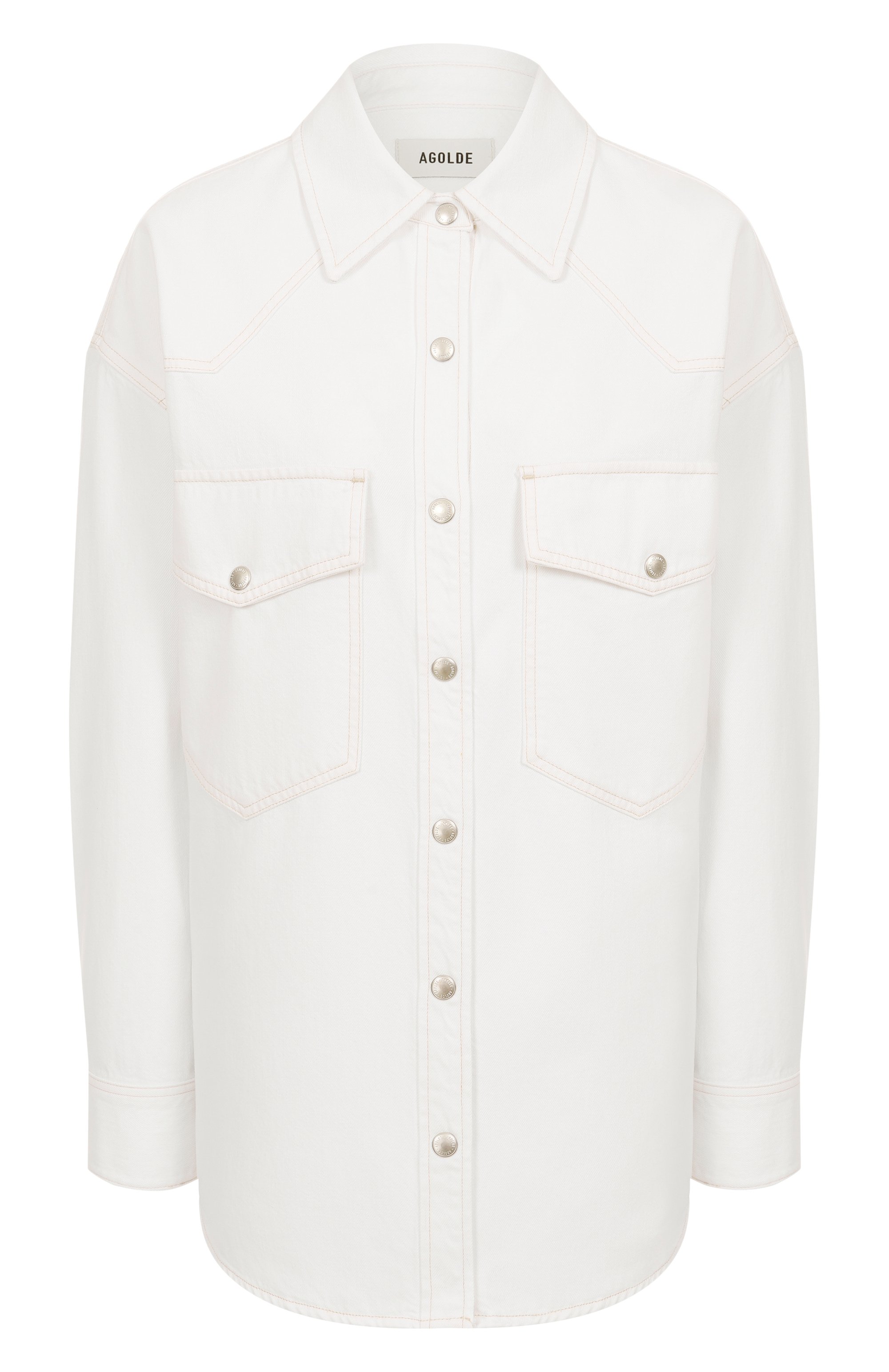 Джинсовая рубашка AGOLDE, арт. A73571500, фото 1