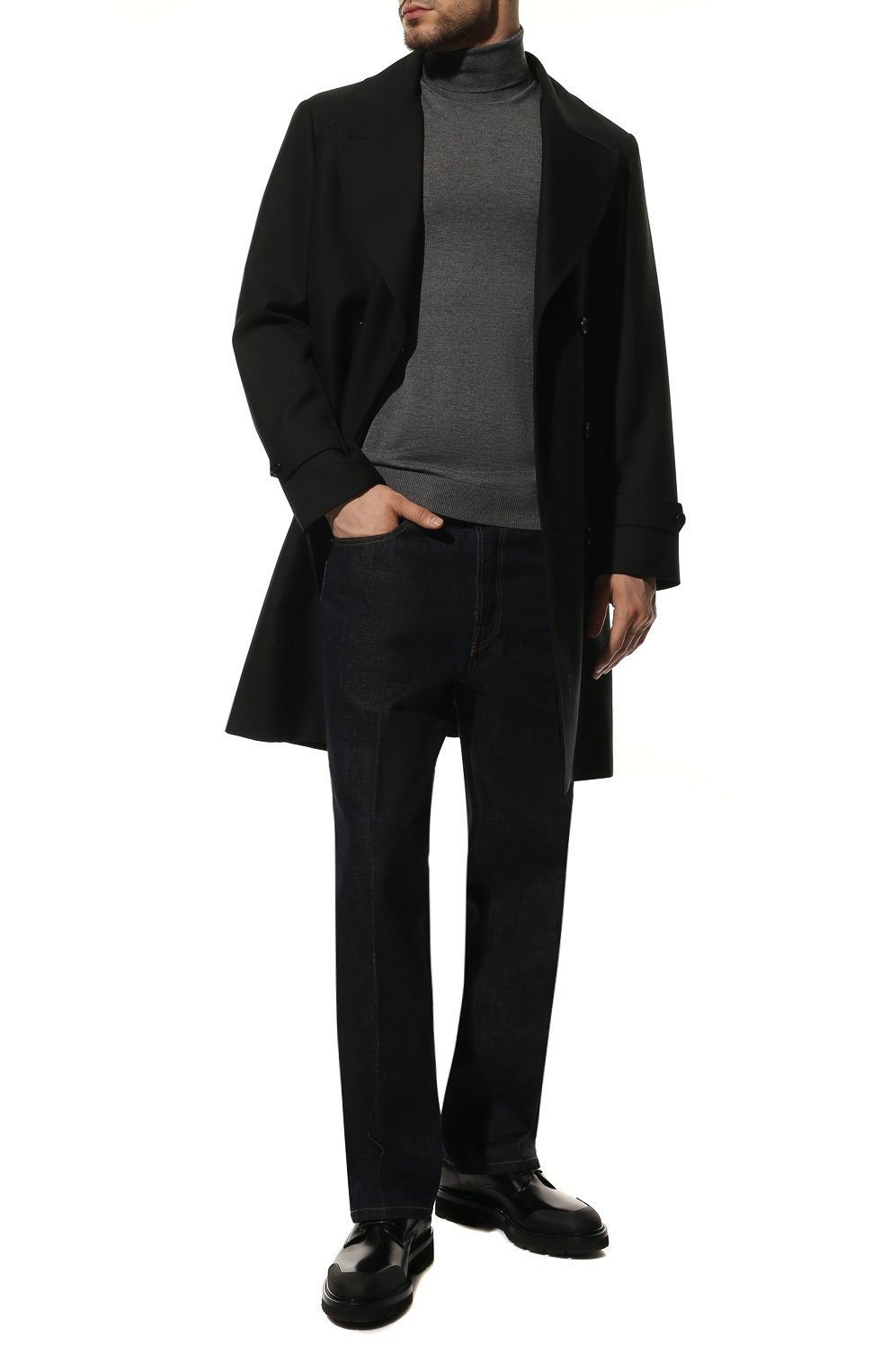 Шерстяная водолазка BOSS, арт. 50468262, фото 2