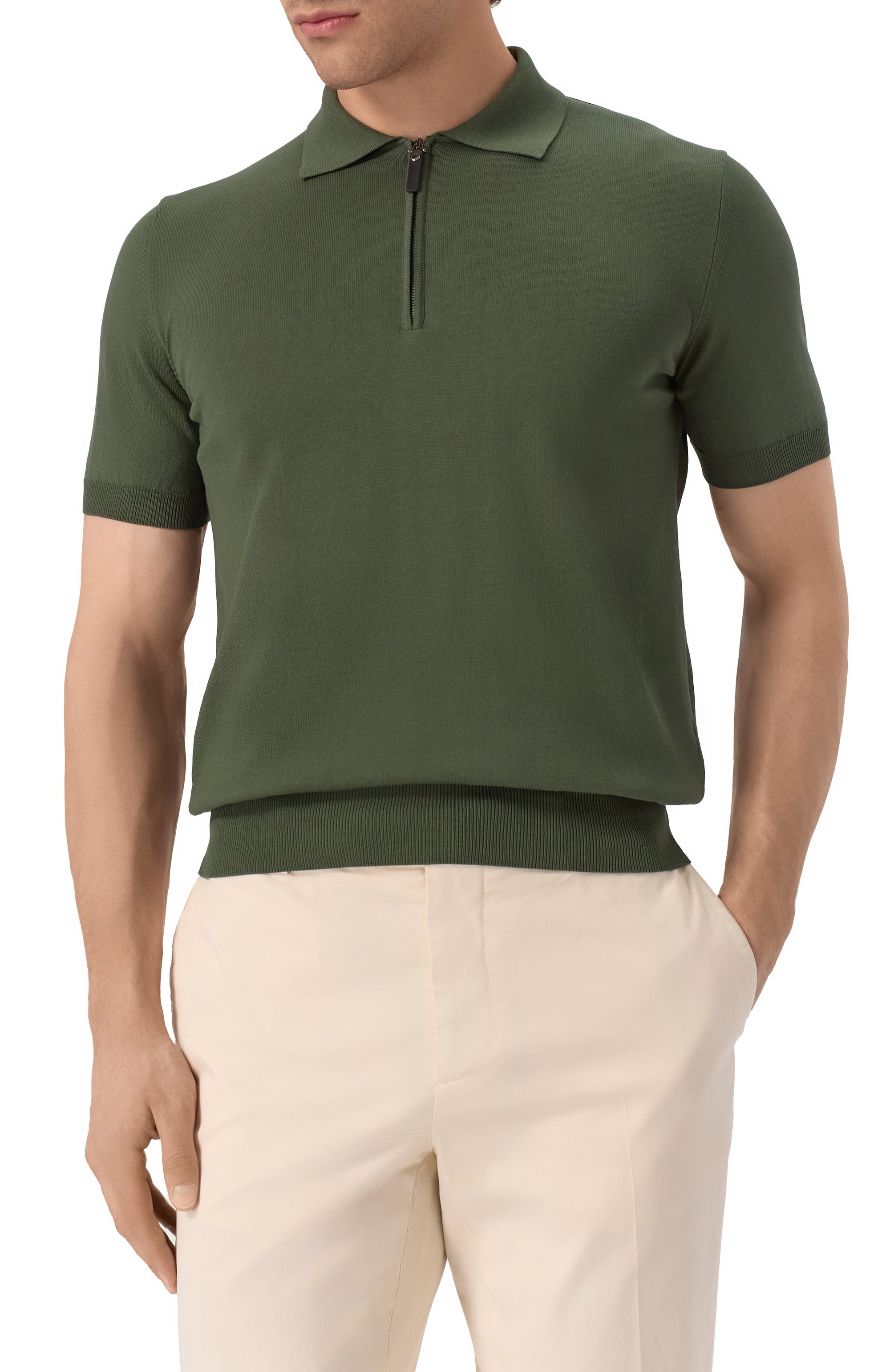 Хлопковое поло CANALI, арт. C0454/MK00145, фото 3