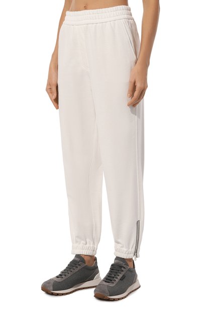 Хлопковые джоггеры BRUNELLO CUCINELLI, арт. MN05NHS899, фото 3