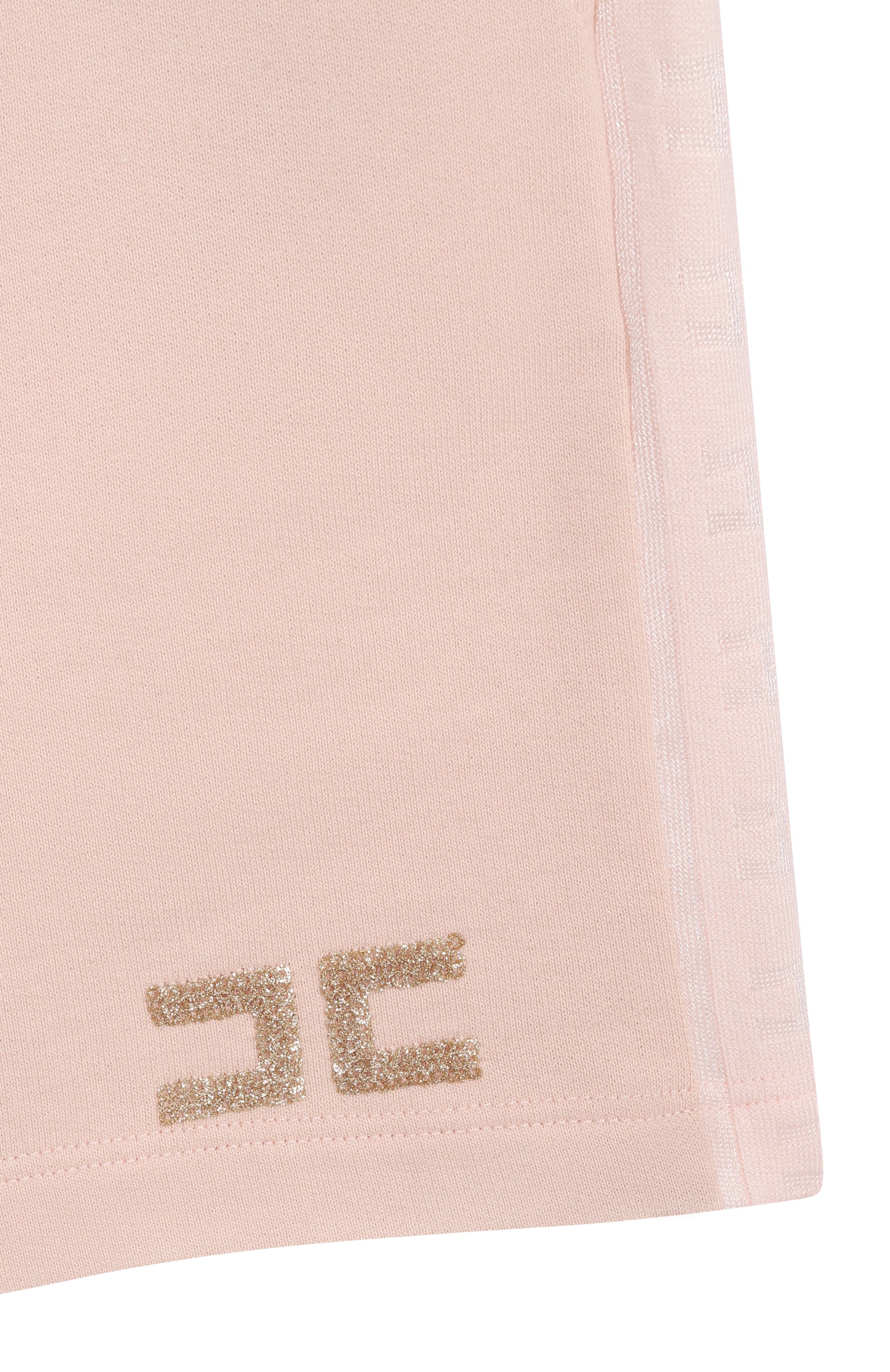 Хлопковые шорты ELISABETTA FRANCHI LA MIA BAMBINA, арт. EFBE0790/FF002, фото 3