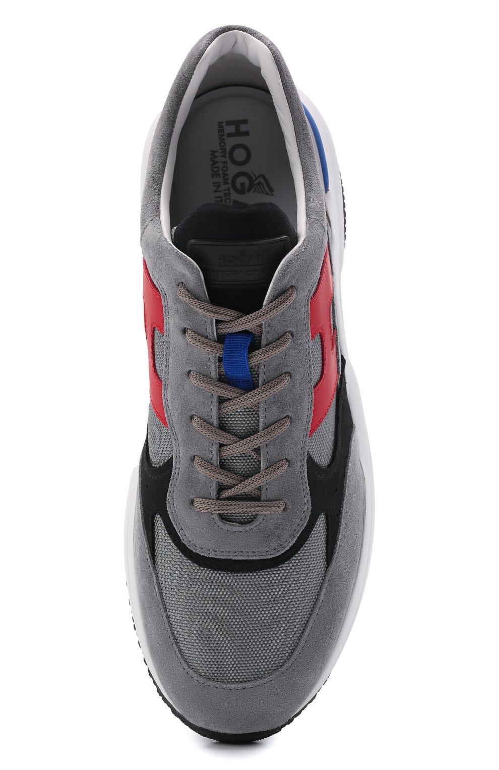 Комбинированные кроссовки HOGAN, арт. HXM5450DN90R18, фото 6