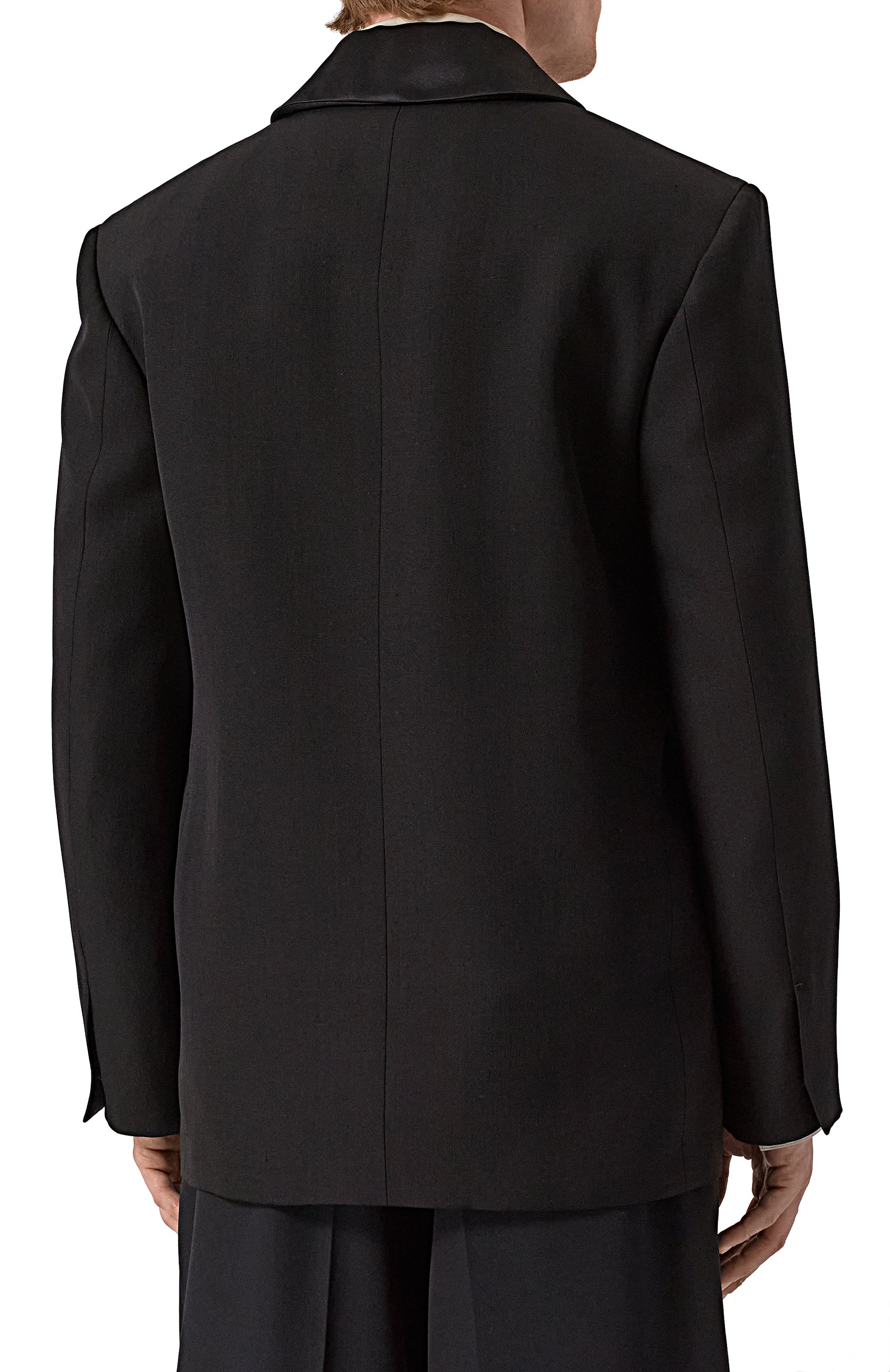 Пиджак из вискозы и шелка JIL SANDER, арт. J21BN0211-J65324, фото 6