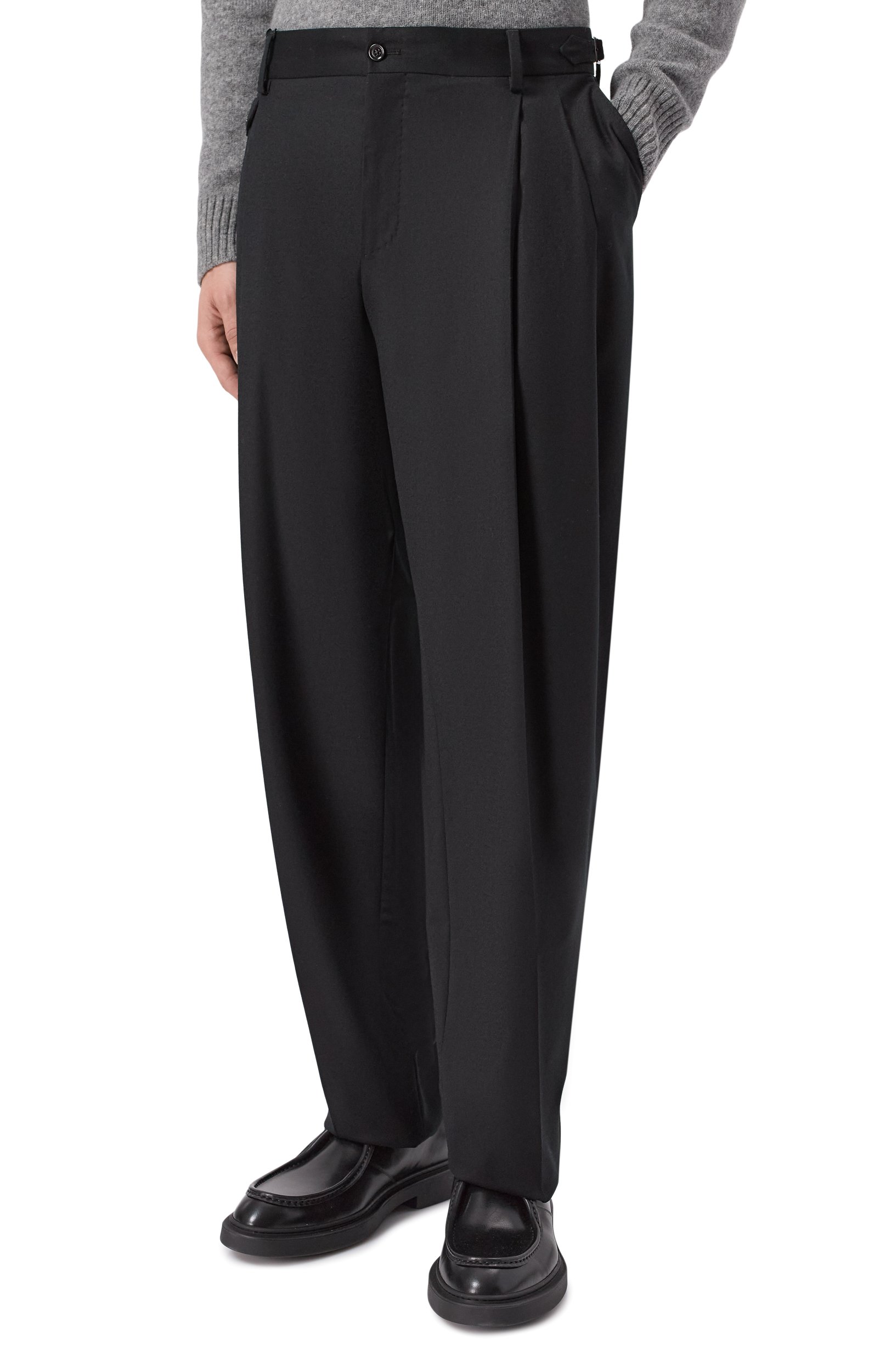 Шерстяные брюки DOLCE & GABBANA, арт. GP1B9T/FUBG8, фото 3
