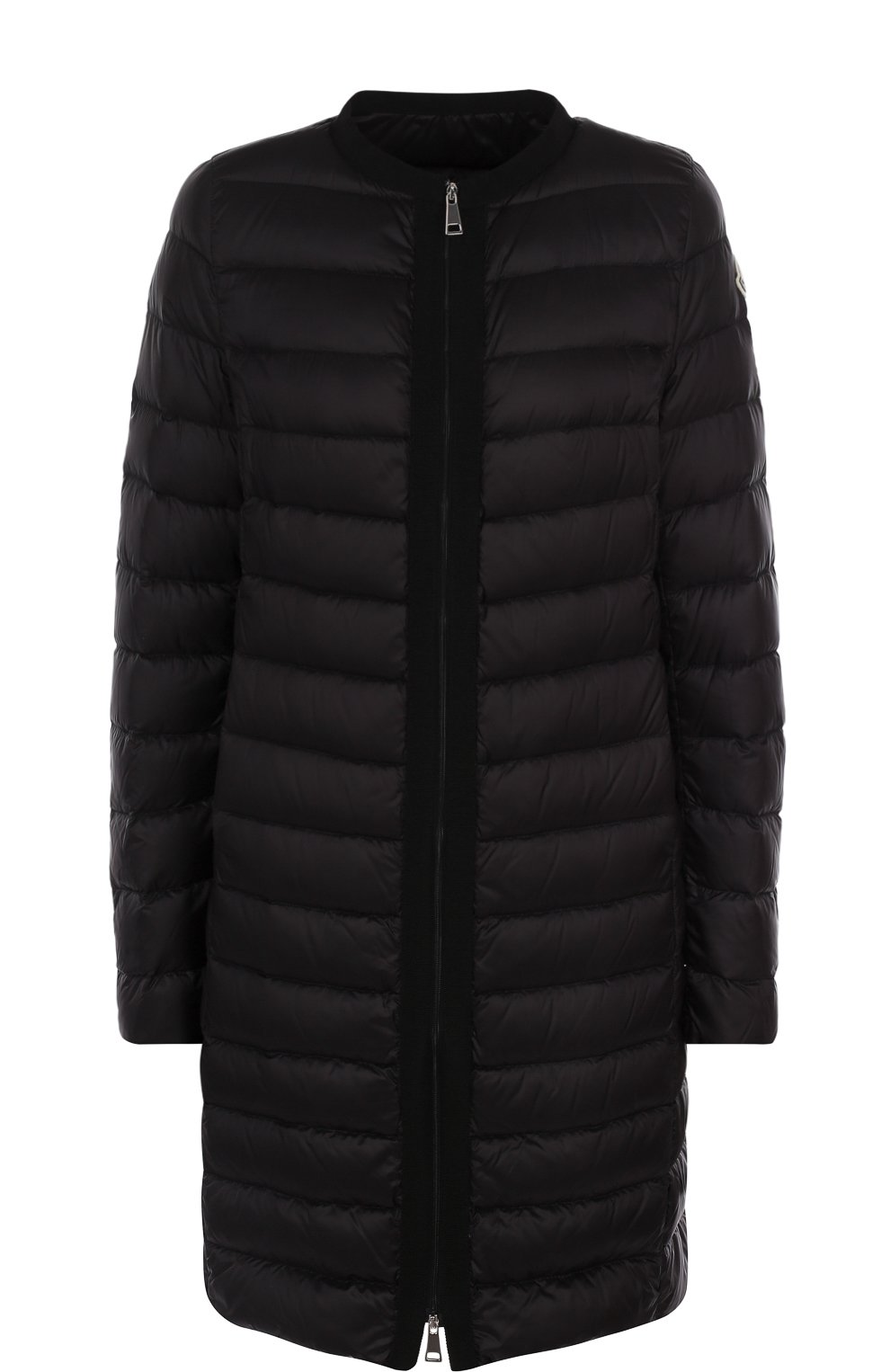 Стеганый пуховик на молнии с круглым вырезом MONCLER, арт. D1-093-49322-94-53048, фото 1