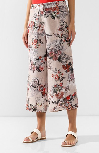 Льняные брюки LA FABBRICA DEL LINO, арт. 90108, фото 3