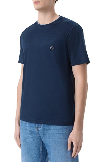 Хлопковая футболка STEFANO RICCI, арт. MNH6105000/TE0001, фото 3